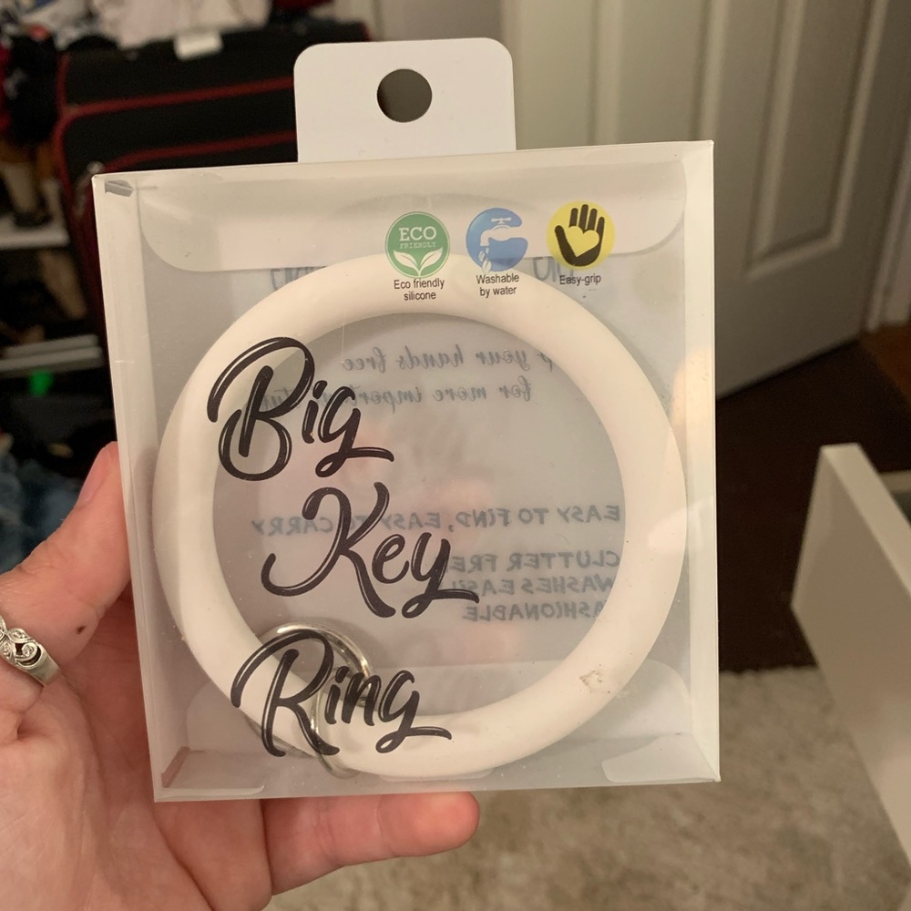 Brand New Silicone Key Ring